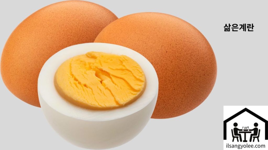 삶은 계란 이미지.