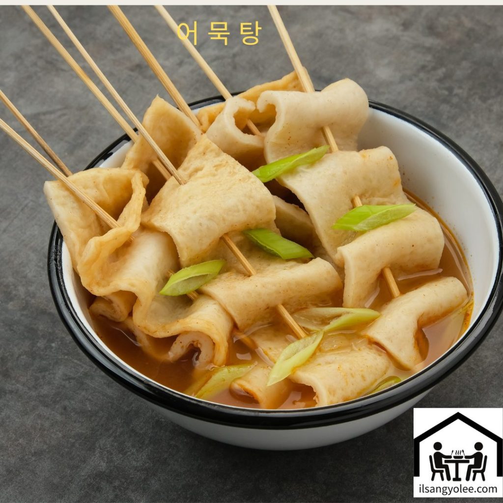 다시마 멸치육수를 활용한 어묵탕 이미지